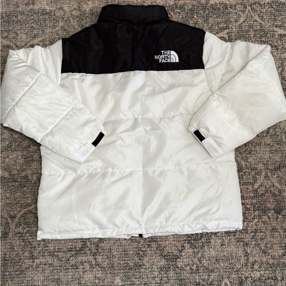 The North Face White and Black Jacket - Picture 2 of 4